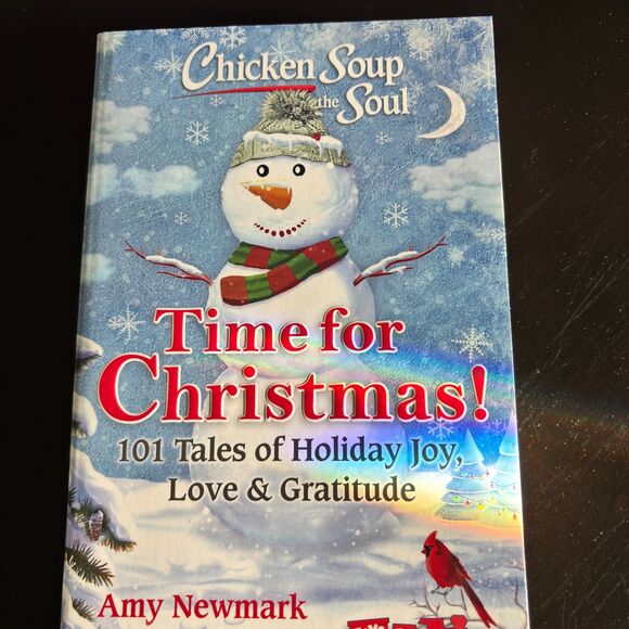 Chicken Soup The Soul TIME FOR CHRISTMAS 101Tales Holiday Joy, Love, Gratitude - Picture 1 of 3